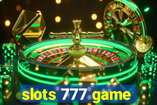 slots 777 game