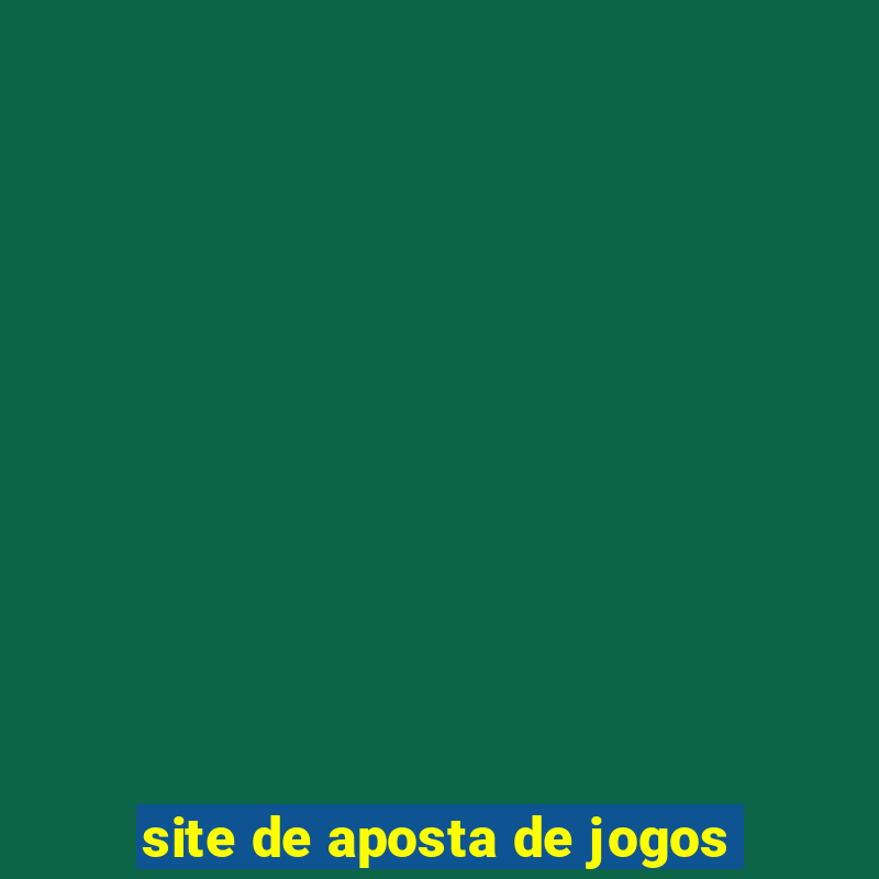 site de aposta de jogos