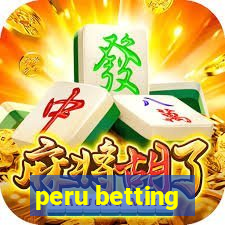 peru betting