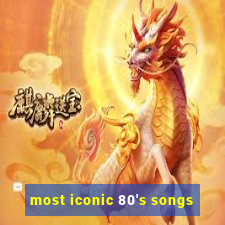 most iconic 80's songs