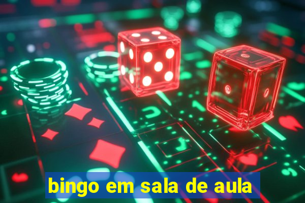 bingo em sala de aula