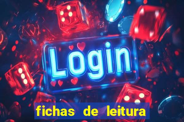 fichas de leitura pdf grátis