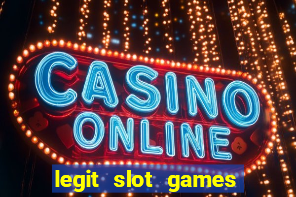 legit slot games that pay real money