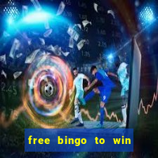 free bingo to win real money