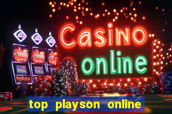 top playson online slot sites