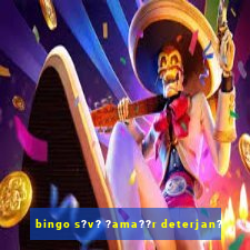 bingo s?v? ?ama??r deterjan?