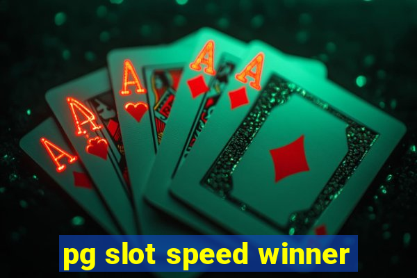 pg slot speed winner