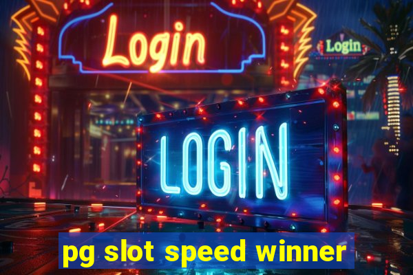 pg slot speed winner