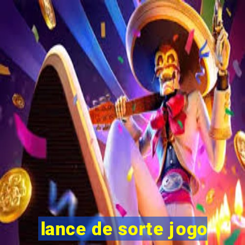 lance de sorte jogo