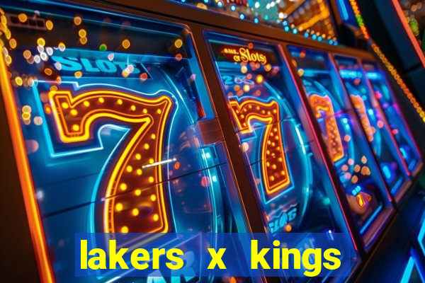 lakers x kings onde assistir