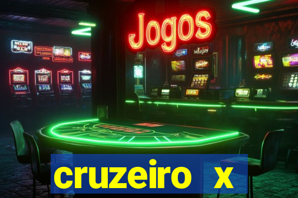 cruzeiro x fluminense palpite