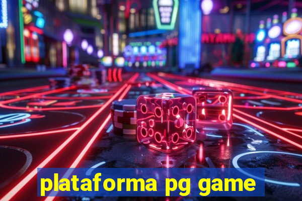 plataforma pg game