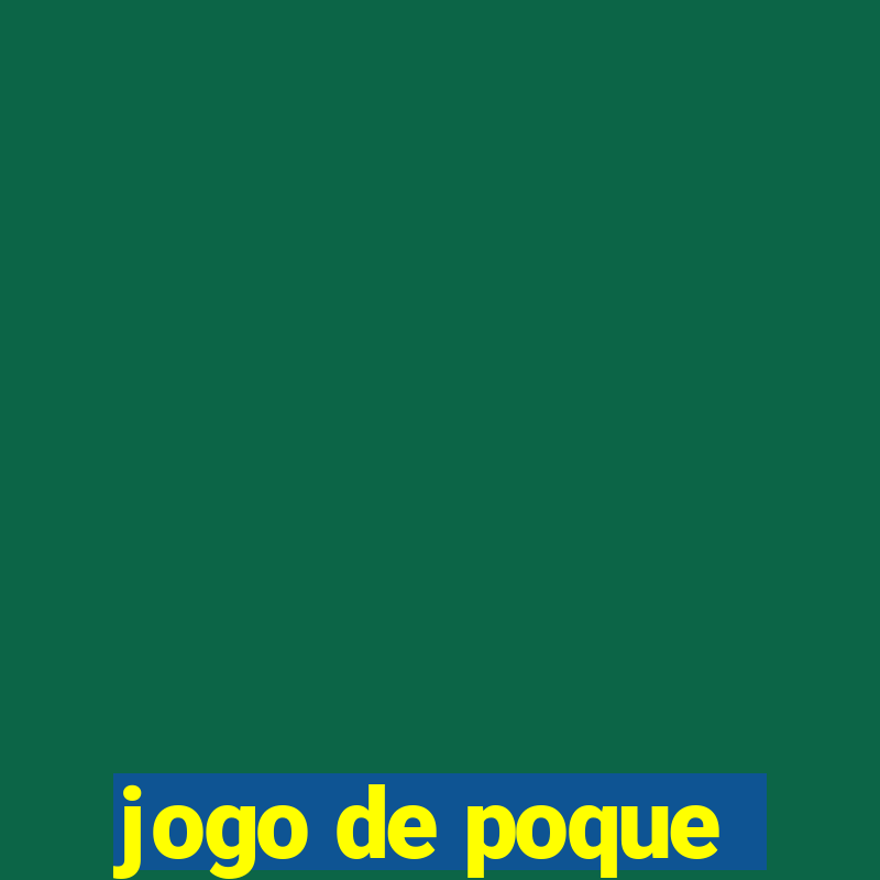 jogo de poque