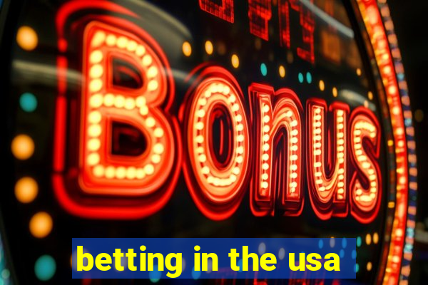 betting in the usa