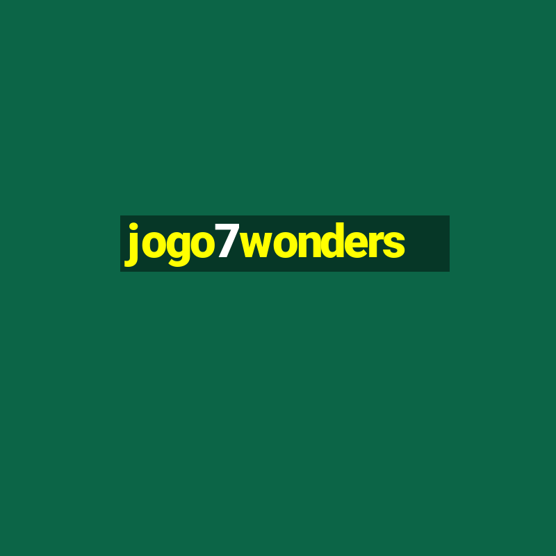 jogo7wonders