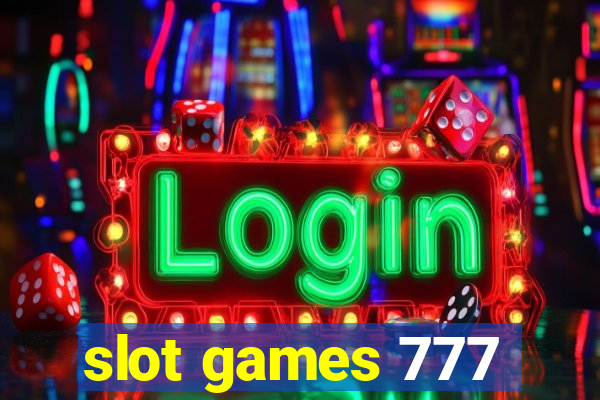 slot games 777