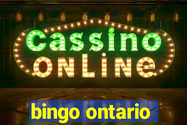 bingo ontario