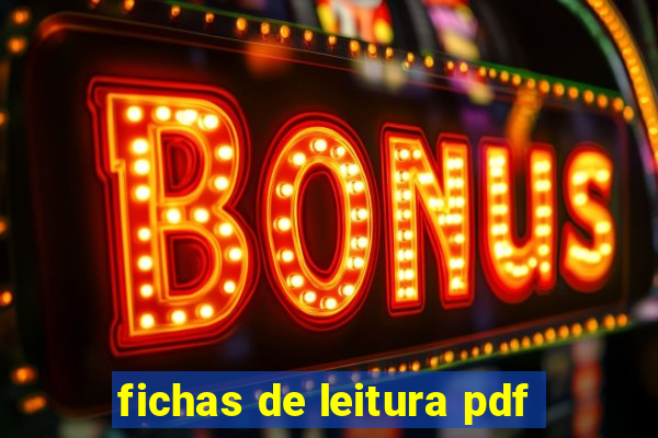 fichas de leitura pdf