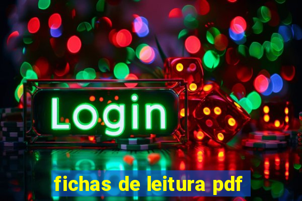 fichas de leitura pdf