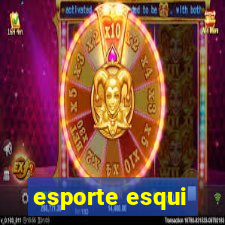 esporte esqui