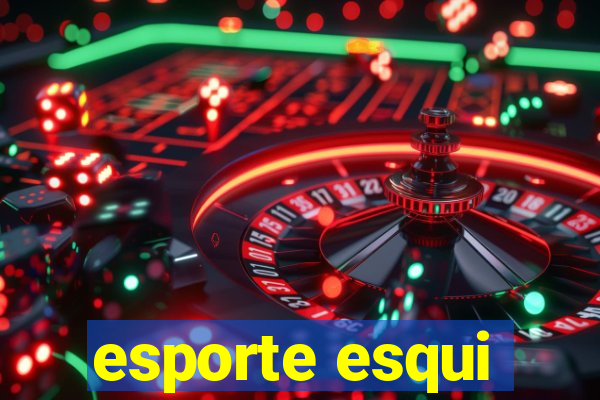 esporte esqui