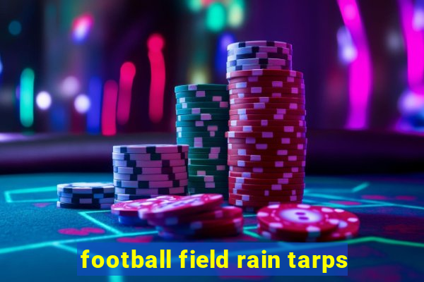 football field rain tarps