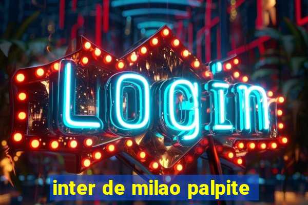 inter de milao palpite