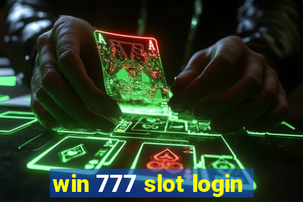 win 777 slot login