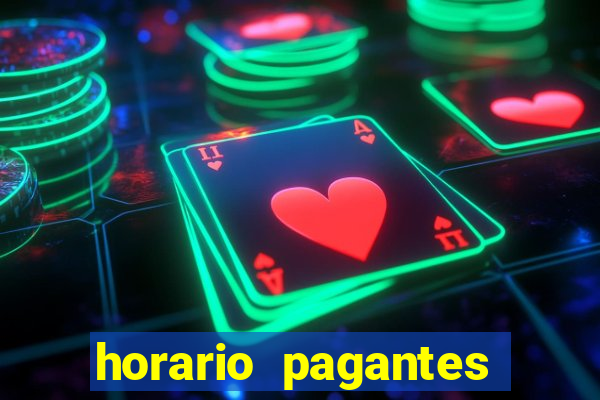 horario pagantes dos slots