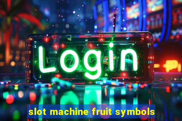 slot machine fruit symbols