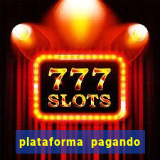 plataforma pagando no cadastro slot