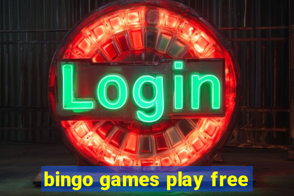 bingo games play free