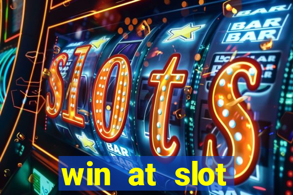 win at slot machines in casinos