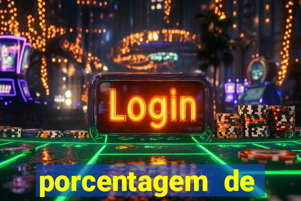 porcentagem de jogos slots pg