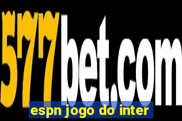 espn jogo do inter