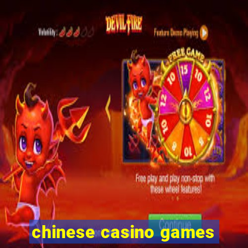 chinese casino games