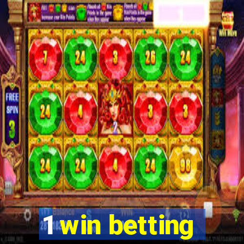 1 win betting