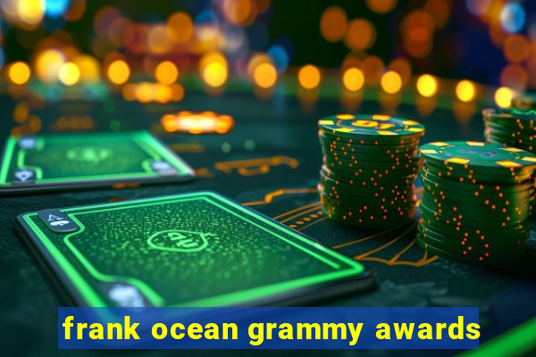 frank ocean grammy awards