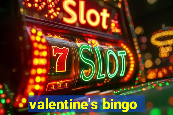 valentine's bingo