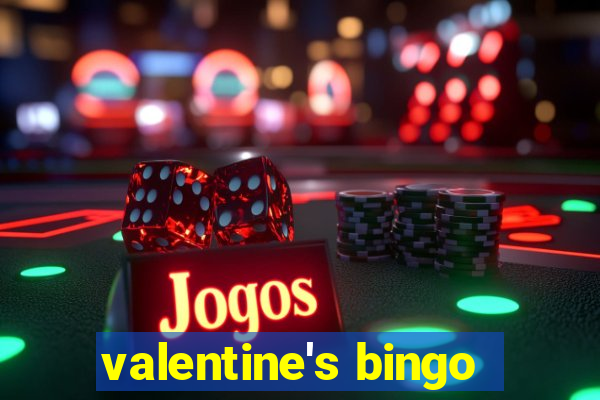 valentine's bingo