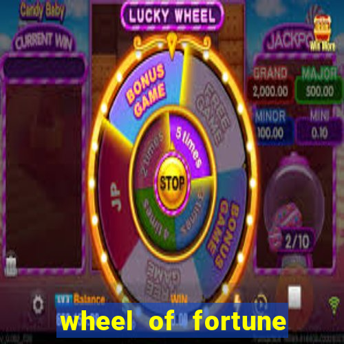 wheel of fortune slot machine