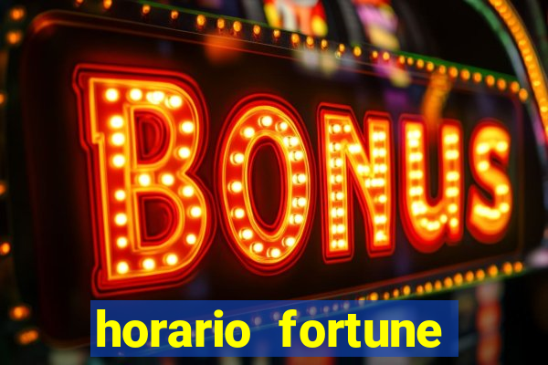 horario fortune tiger madrugada