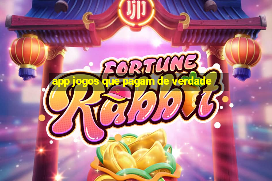 app jogos que pagam de verdade