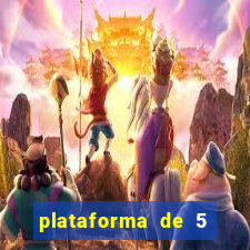 plataforma de 5 reais de b么nus