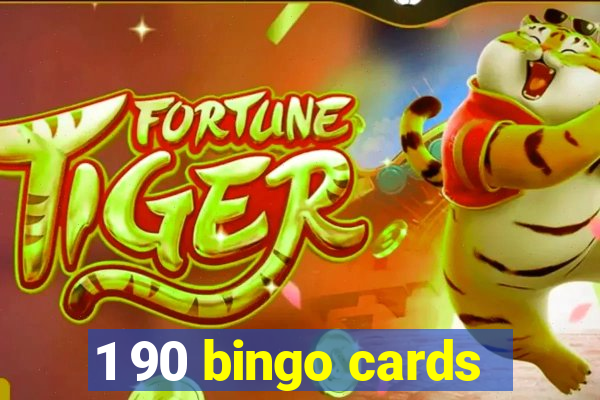 1 90 bingo cards