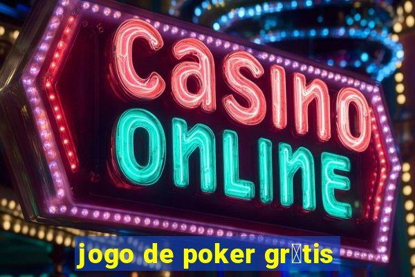 jogo de poker gr谩tis