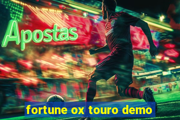 fortune ox touro demo