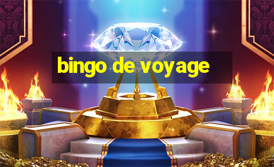 bingo de voyage