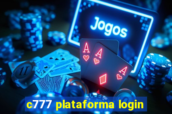 c777 plataforma login