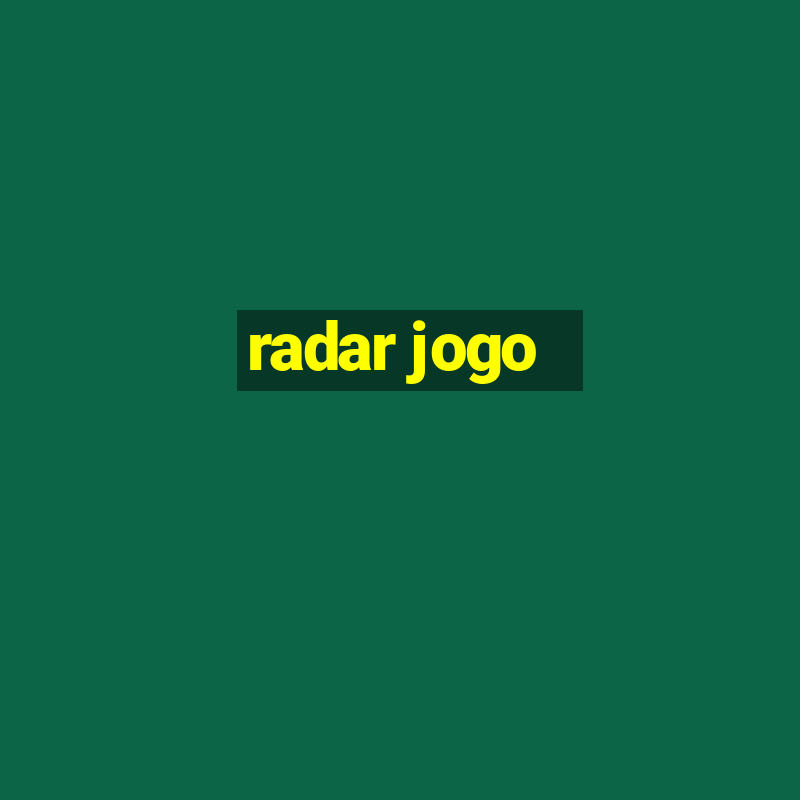 radar jogo